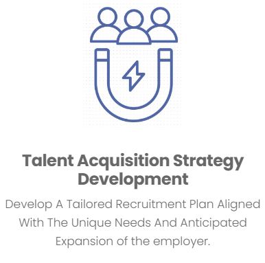 Develop A Tailored Recruitment Plan Aligned With The Unique Needs And Anticipated Expansion of the  employer.